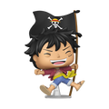 Pop! Vinyl - One Piece - Luffy with Flag, alternate view
