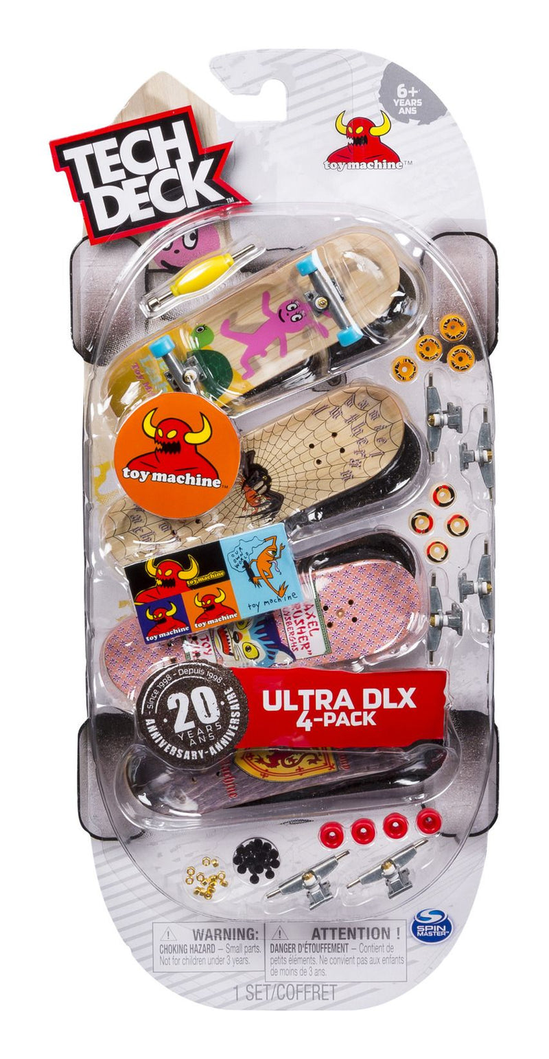 Tech Deck 96mm Fingerboard 4-Pack Assorted - Image