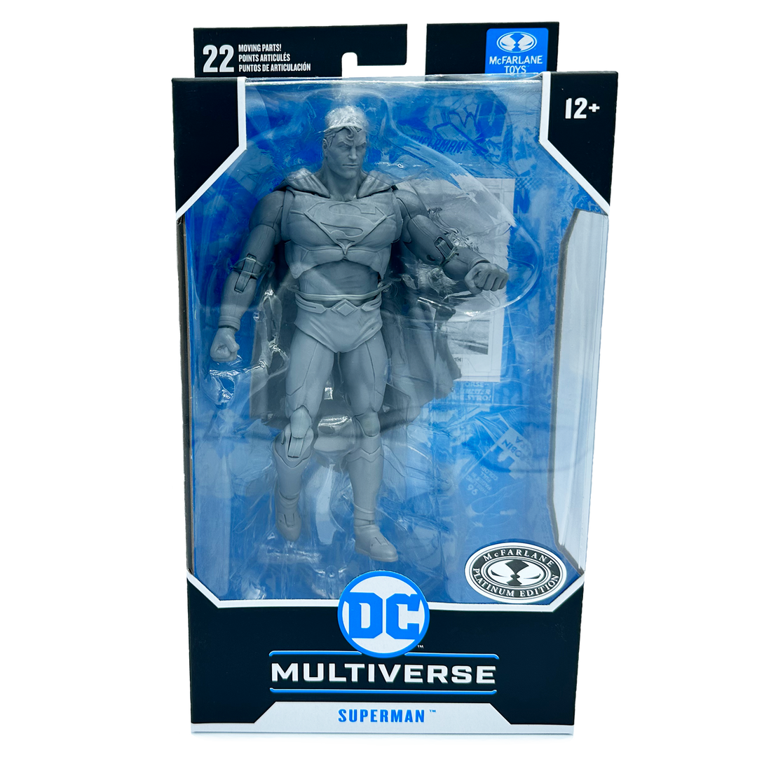 McFarlane Toys DC Multiverse Superman (Platinum Edition) 7" Inch Scale Action Figure