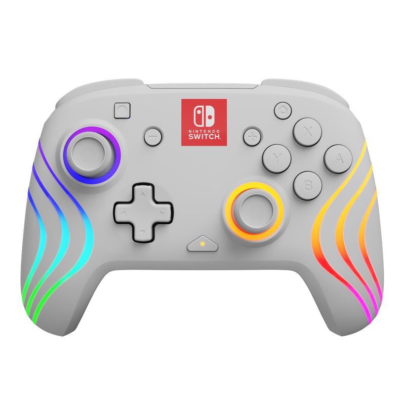 PDP Afterglow Wave Wireless Controller White for Nintendo Switch