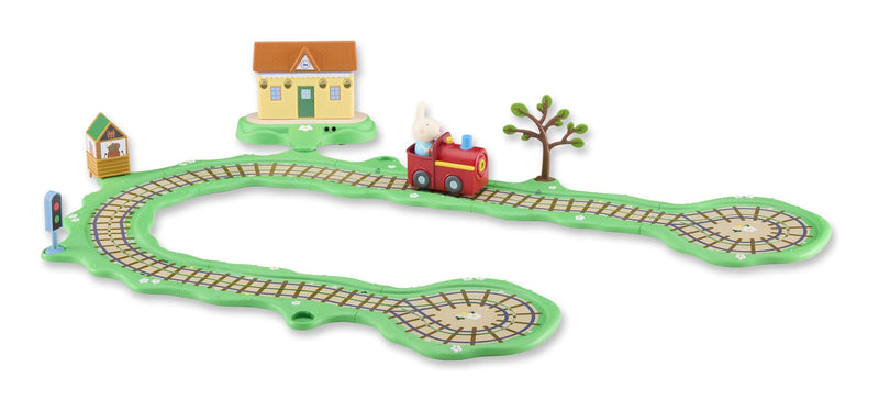 Peppa Pig Whizz Around Clickety Clack Train Set - Image