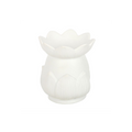 White Lotus Flower Oil Burner