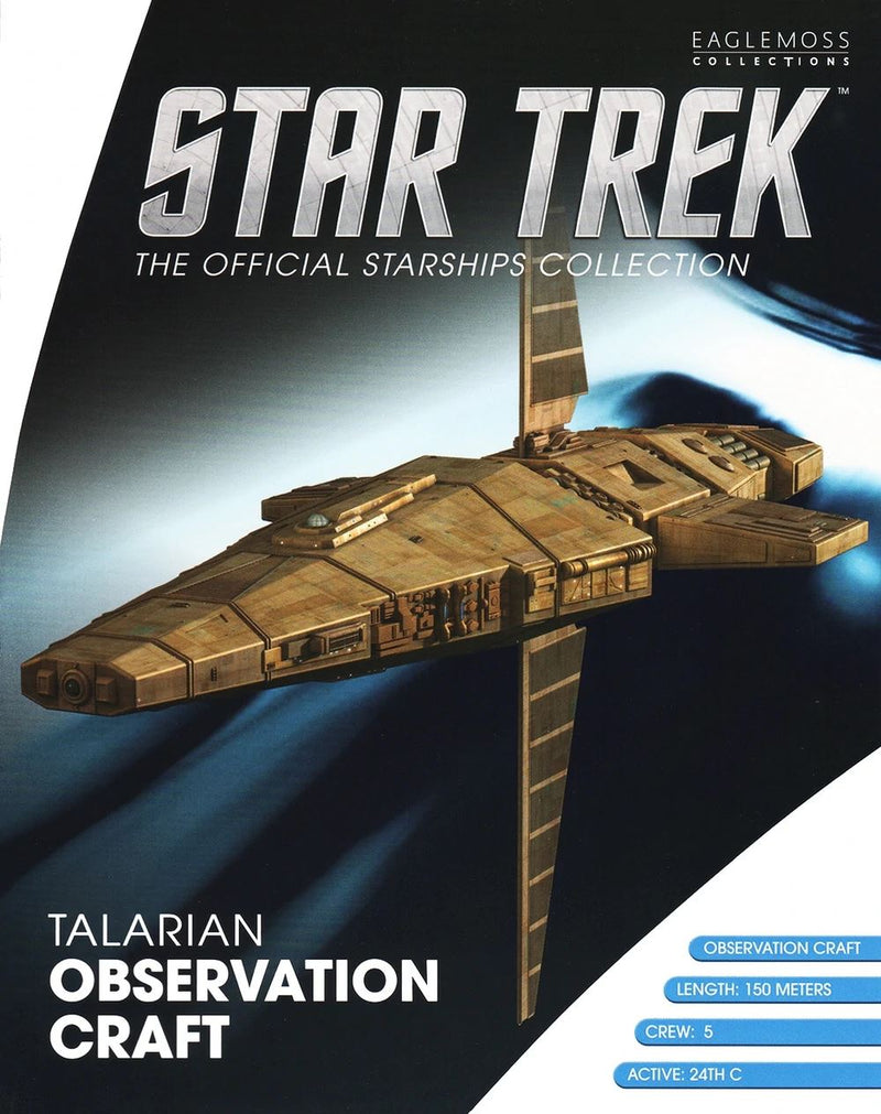 Talarian Observation Craft Model Die Cast Ship BONUS ISSUE (Eaglemoss / Star Trek), close-up detail