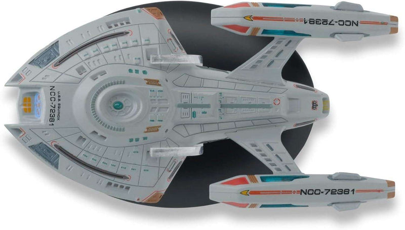 / #7 U.S.S Equinox NCC-72381 Diecast Model Ship Window Boxed (Star Trek / Eaglemoss), packaging shot