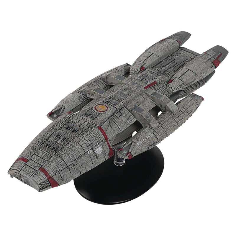Battlestar Galactica (Blood & Chrome) Model Diecast Ship (Eaglemoss / Battlestar Galactica), rear view
