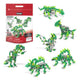 K'nex Dynamic Dino 225 Piece 6 Model Motor
