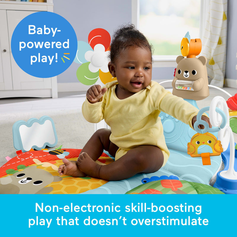 Fisher-Price Baby Play Mat 3-in-1 Kick & Sway Gym - Image