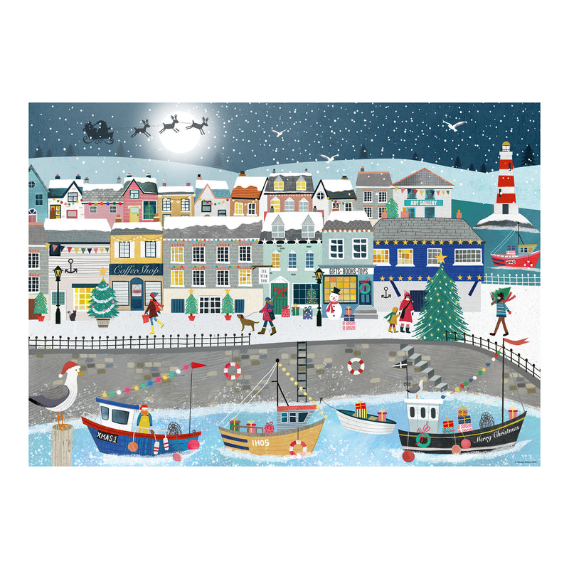 Coastal Christmas 1000 Piece Jigsaw Puzzle