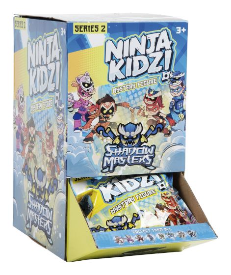 Ninja Kidz Action Mystery Figures CDU (Case of 24)