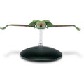 Klingon Bird-of-Prey (Classic) Model Die Cast Ship (Eaglemoss / Star Trek), side angle