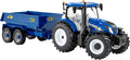 New Holland T6 Tractor With Trailer Playset