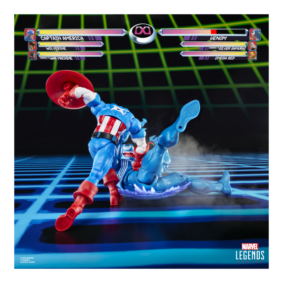 Marvel Legends Series Gamerverse Captain America vs Venom