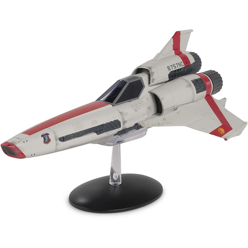 Viper Mark II Cpt Kara Thrace STARBUCK 8757NC Model Diecast Ship (Eaglemoss / Battlestar Galactica), rear view