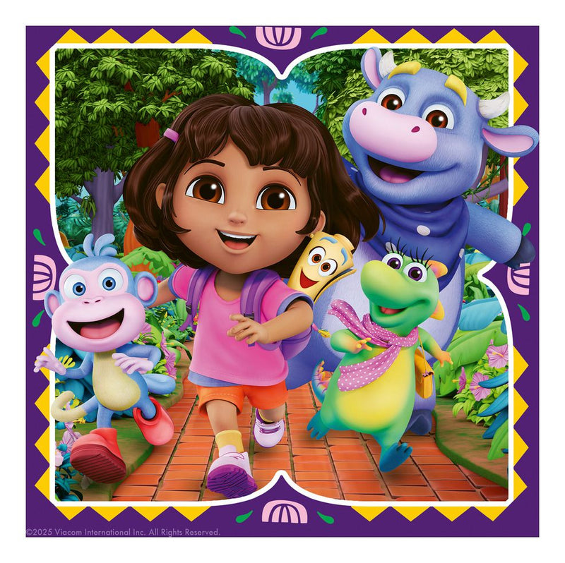 Dora 3x49 Piece Jigsaw Puzzle - Image
