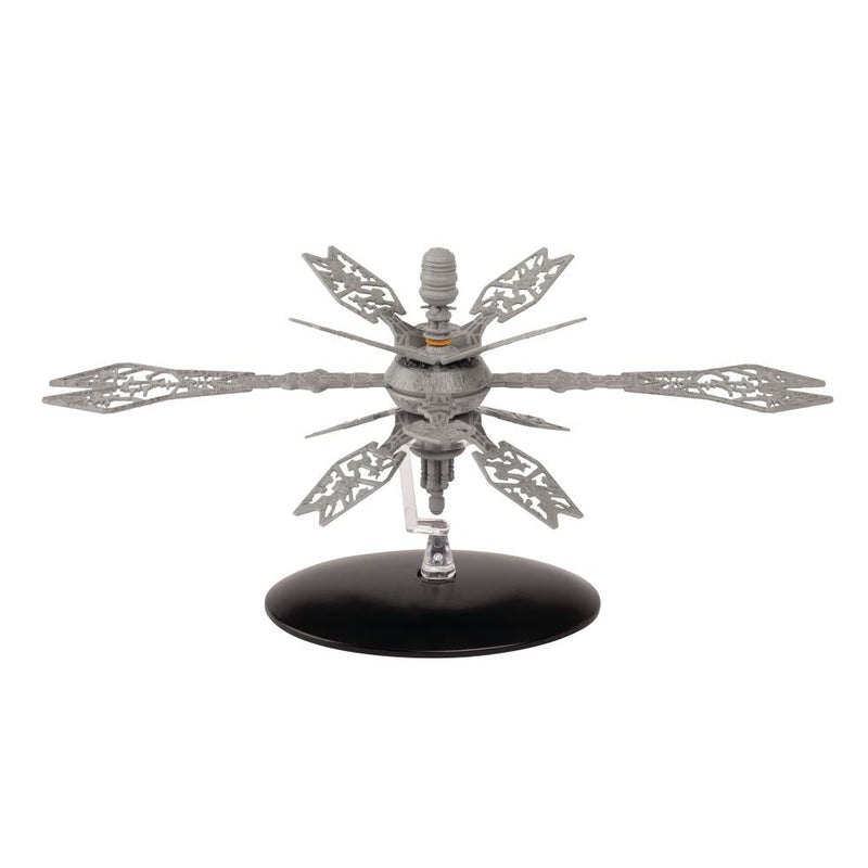 Caretaker's Array [PREVIOUSLY UNRELEASED] Special Issue Diecast Model Ship (Star Trek / Eaglemoss), side angle