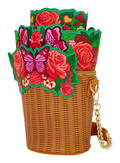 Loungefly - Figural Flower Basket Crossbody Bag