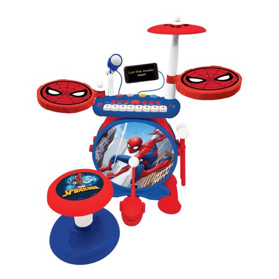 My Rock Band Spider-Man Electronic Drums With Seat