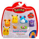 Squishalongs Pokemon 4 Pack (Style 2) W1