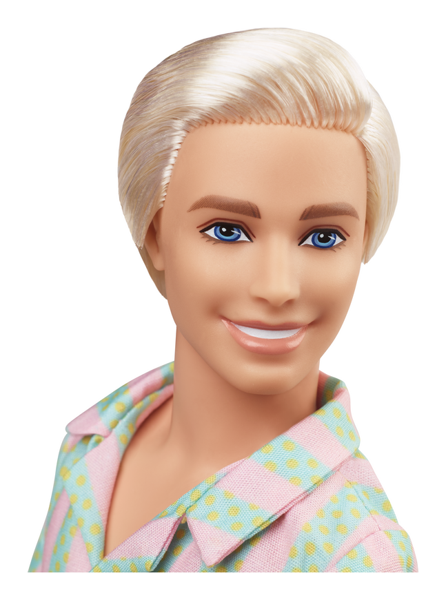 Barbie Movie Ken Pastel Stripes Beach Set - Image