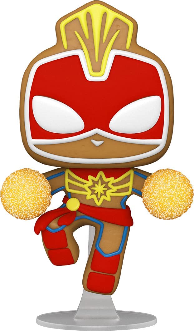 Gingerbread Captain Marvel Holiday Funko POP!Vinyl Figure