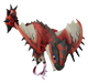 Animegami Chibi Monster Hunter PVC (Rathalos) Figure