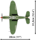 COBI Historical Collection WWII Bell® P 39Q AIRACOBRA® Aircraft - Image 4
