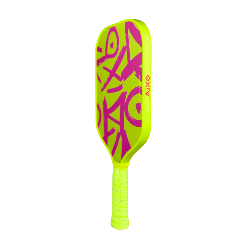 Aixo CP03 Ghost Series Neotag T700 Carbon Pickleball Padel, in display