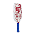 Aixo CP03 Ghost Series Popstar T700 Carbon Pickleball Padel, close-up detail
