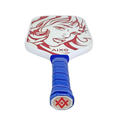 Aixo CP03 Ghost Series Popstar T700 Carbon Pickleball Padel, rear view