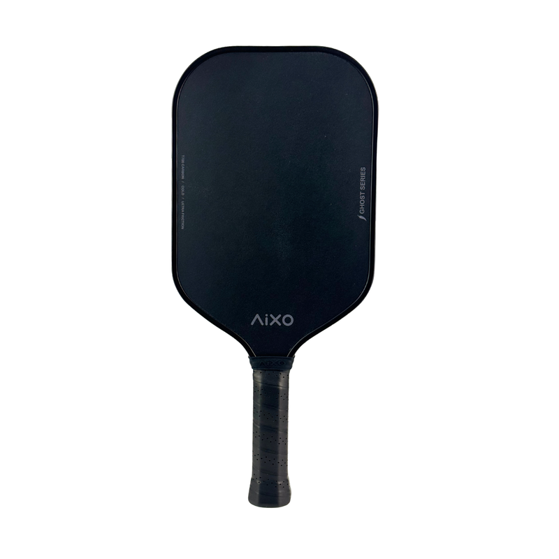Aixo CP03 Ghost Series Ultra Noir T700 Carbon Pickleball Padel, rear view