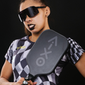 Aixo CP03 Ghost Series Ultra Noir T700 Carbon Pickleball Padel, additional view