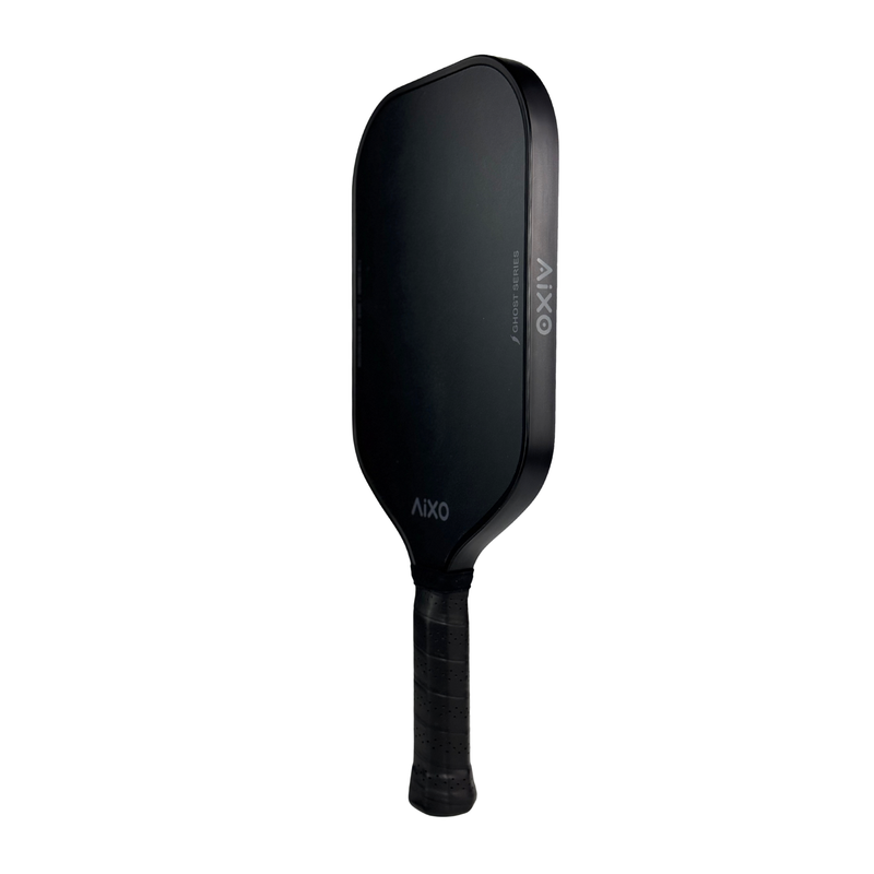 Aixo CP03 Ghost Series Ultra Noir T700 Carbon Pickleball Padel, packaging shot
