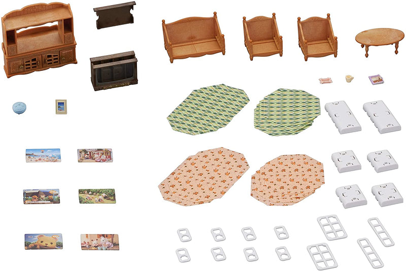Sylvanian Families Comfy Living Room Set - Image 3