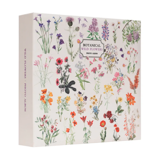 Wild Flowers Photo Album 200 Pockets 10x15cm