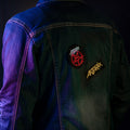 Anthrax Set of 3 Patches design detail