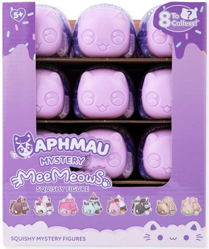 Aphmau Mystery MeeMeow Squishies, close-up detail
