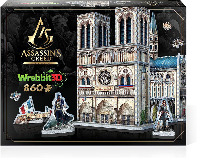Assassins Creed Notre Dame Jigsaw Puzzle (860 Pieces)