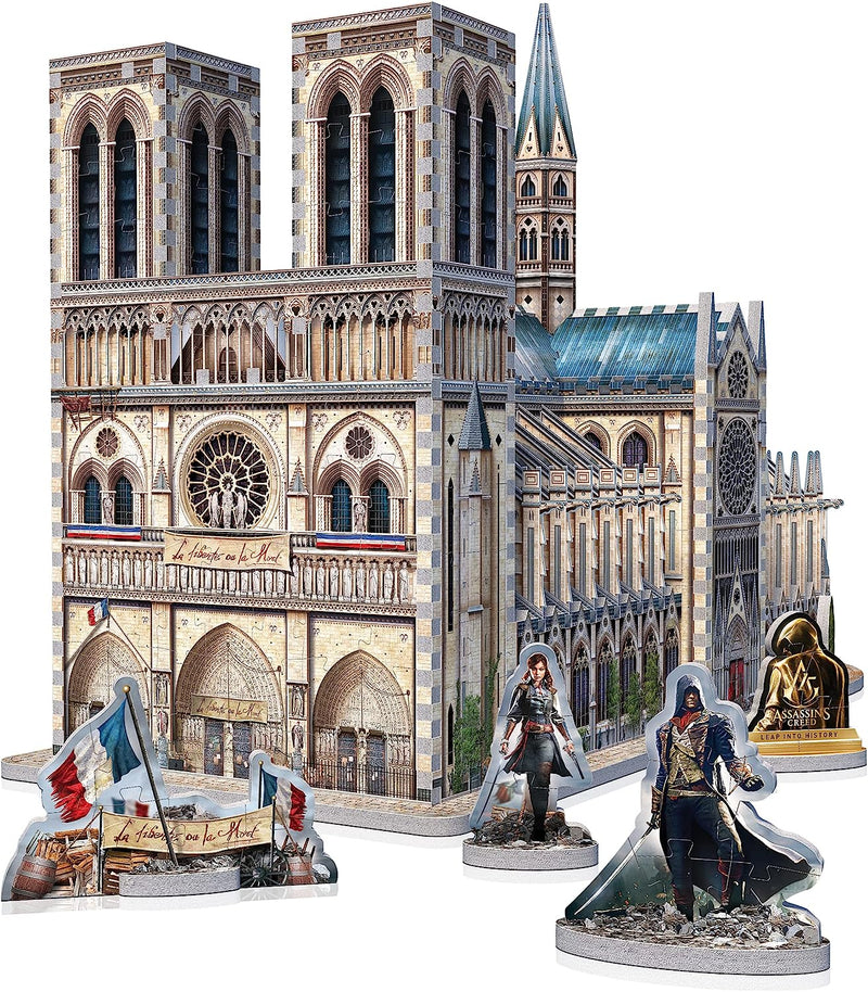 Assassins Creed Notre Dame Jigsaw Puzzle (860 Pieces) - Image 2