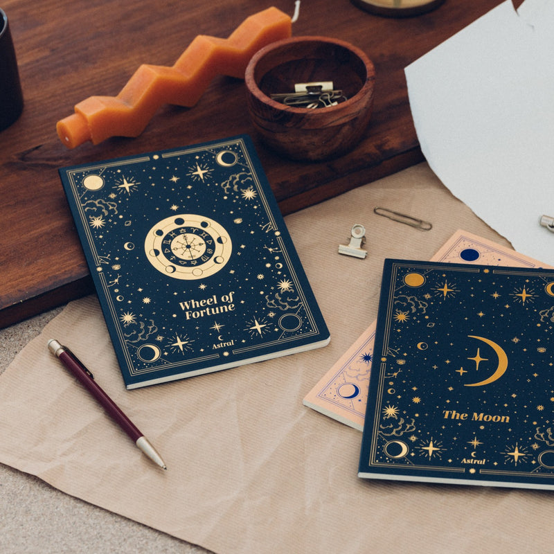 Astral Pack of 3 A5 Notebooks design detail