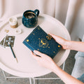 Astral Vegan Leather Notebook design detail