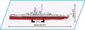 COBI World War II Warships GNEISENAU 2,417 pieces