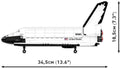 COBI Historical Collection Space Shuttle Atlantis (690 Pieces)
