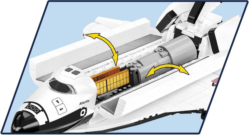 COBI Historical Collection Space Shuttle Atlantis (690 Pieces)