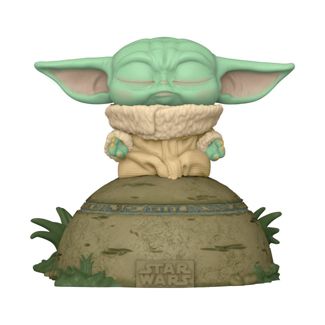 The Child Using The Force Star Wars Mandalorian  Funko POP! Deluxe Vinyl Figure