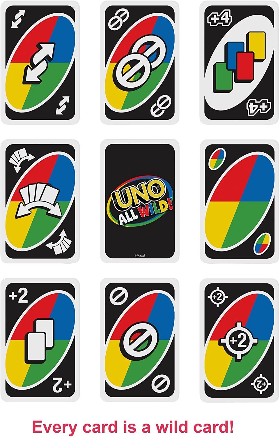 Uno All Wild Card Game