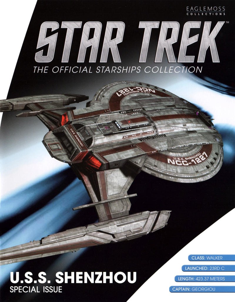 U.S.S. Shenzhou NCC-1227 XL EDITION Discovery Starship Model Diecast Ship (Eaglemoss / Star Trek), additional view