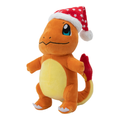 Pokemon - 8in Plush Charmander W/Santa Hat