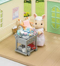 Sylvanian Families Country Nurse Set Building Playset for Ages 3 & Up, side angle