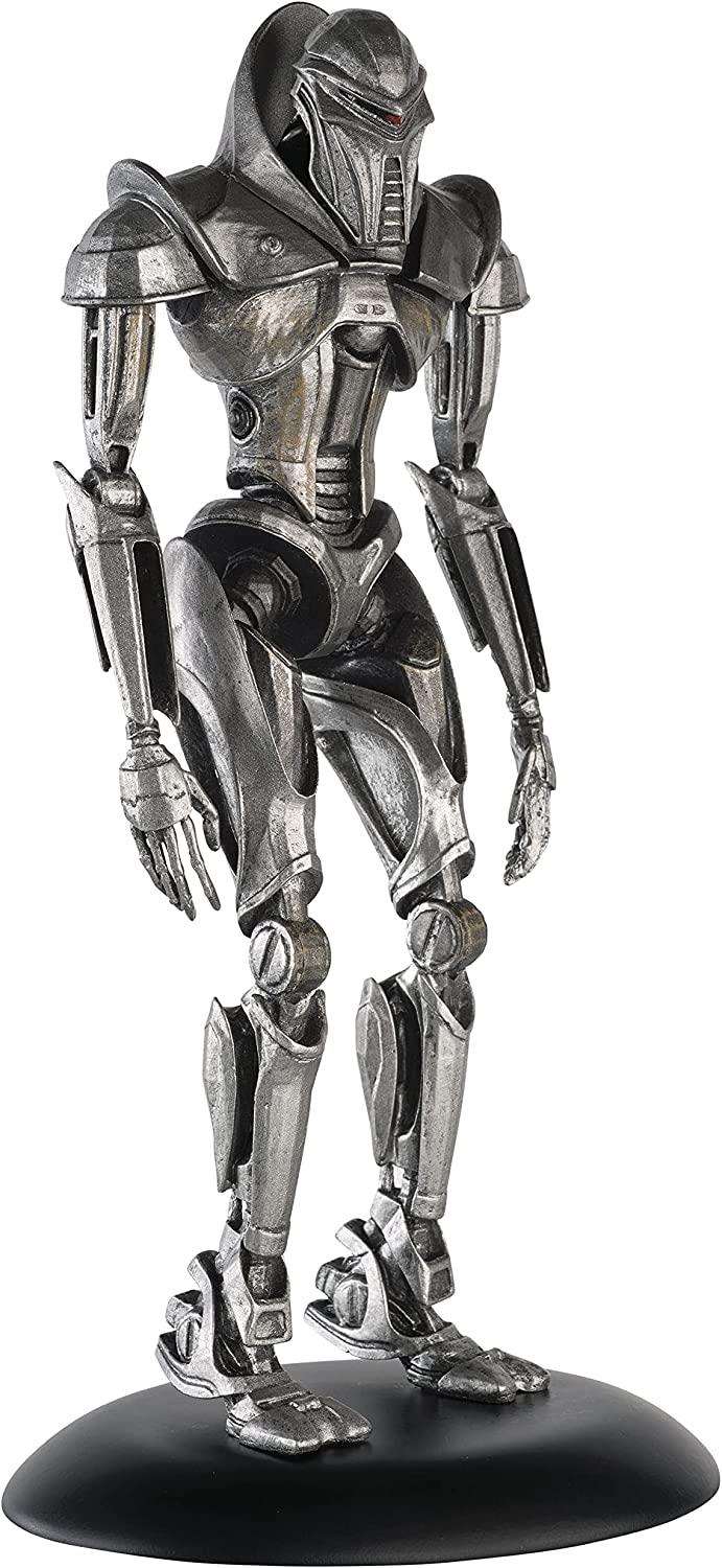 Cylon Centurion (2004 series) Diecast Model Figure Special Issue (Battlestar Galactica The Official Ships Co, close-up detail