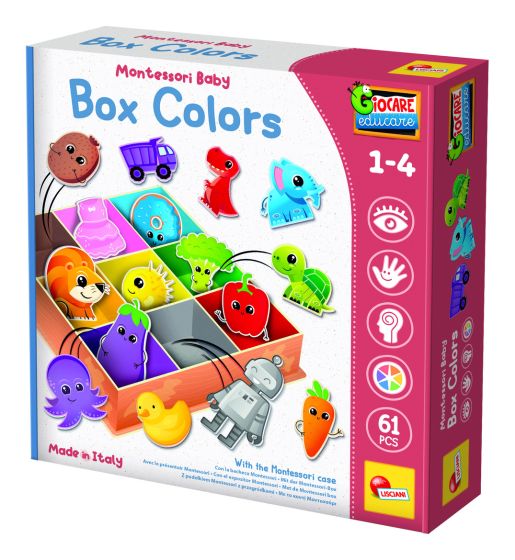 Montesorri Box Colours